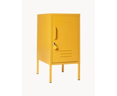 Metalen nachtkastje The Shorty, met opening aan de linker- of rechterkant