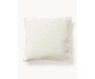 Gebreide kussenhoes Adalyn van biokatoen