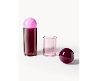 Glazen sieradendoosjes Tarli, 2-delig