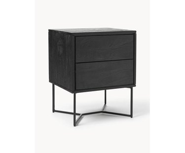 Nachtkastje Luca van mangohout met lades