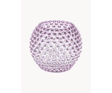 Handgemaakte vaas Hobnail Globe met reli&euml;f