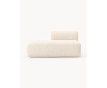 Modulaire boucl&eacute; chaise longue Sofia
