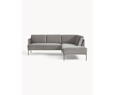 Fluwelen hoekbank Fluente