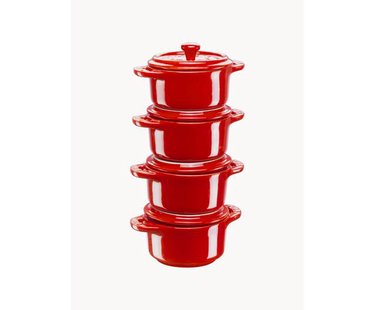 Potjes Mini Cocotte, 4 stuks