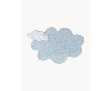 Handgeweven kindervloerkleed Dream met hoog-laag effect, wasbaar