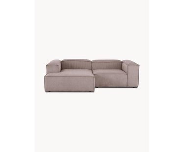 Modulaire hoekbank Lennon van corduroy