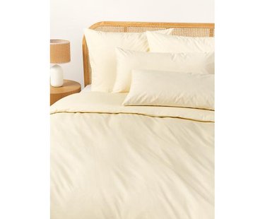 Perkal katoenen dekbedovertrek Elsie