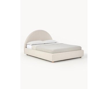 Teddy gestoffeerd bed Ebba met opbergruimte