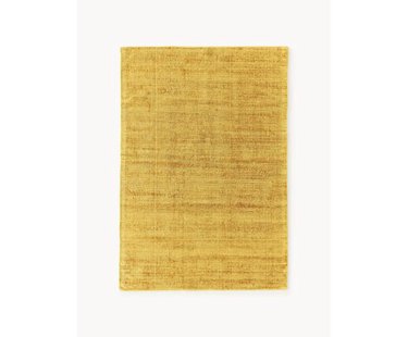 Handgeweven viscose vloerkleed Jane