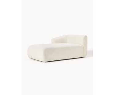 Chaise longue hoekmodule Sofia uit teddy