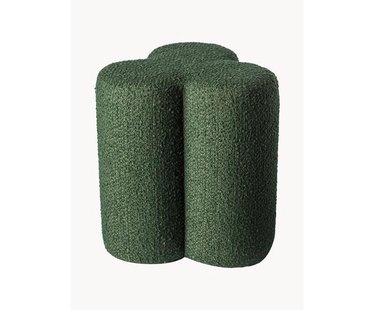 Boucl&eacute; poef Clover