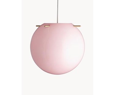 Kleine bolvormige hanglamp Koi, in verschillende formaten