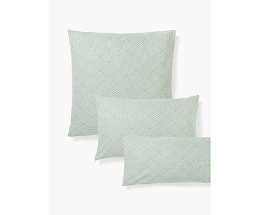 Katoenen kussenhoes Milano met grafisch patroon