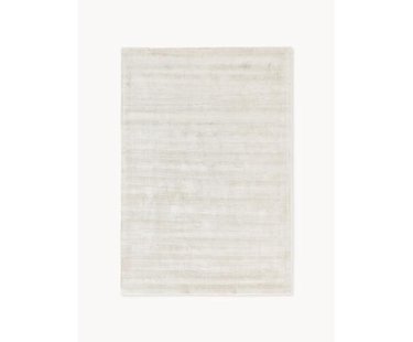 Handgeweven viscose vloerkleed Jane