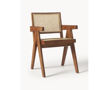 Armstoel Sissi met Weens vlechtwerk