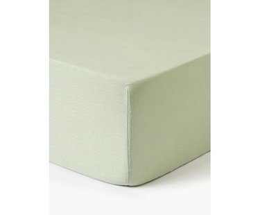 Hoeslaken Airy, gewassen linnen