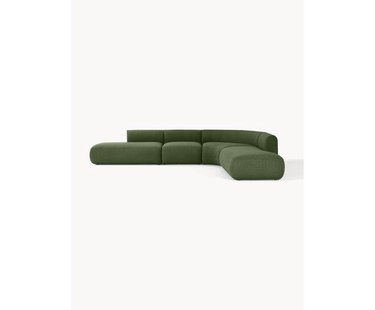 Modulaire boucl&eacute; hoekbank Sofia (4-zits)