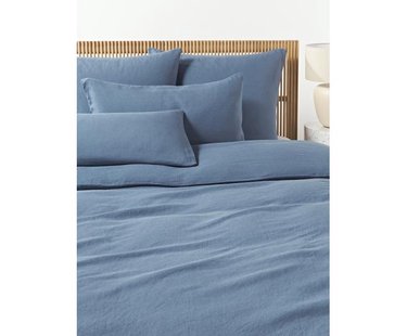 Gewassen linnen kussenhoes Airy