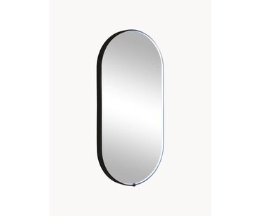 Ovale wandspiegel Avior met LED-verlichting