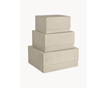 Opbergdozen Ilse, set van 3