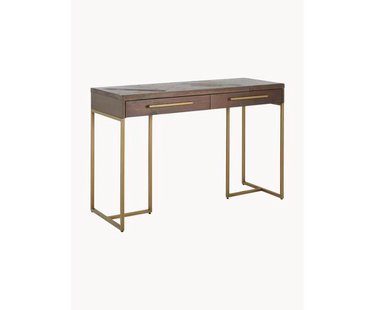 Visgraat sidetable Class met acaciahoutfineer