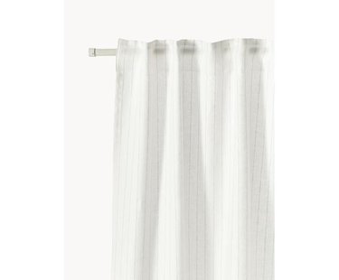 Semi-transparante gordijnen Berken met lusband, 2 stuks