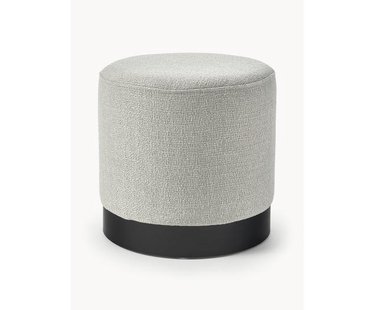 Boucl&eacute; poef Orchid