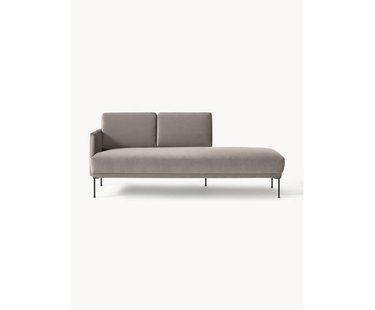 Fluwelen chaise longue Fluente
