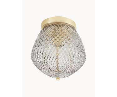 Kleine plafondlamp Orbiform van glas