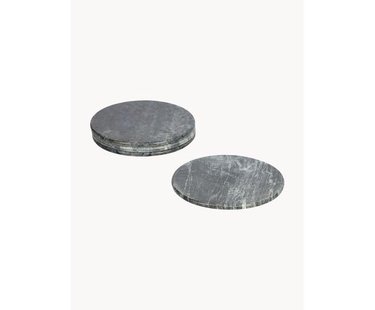 Marmeren onderzetters Tressa, 4 stuks