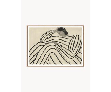 Poster Waiting by Sofia Lind x The Poster Club