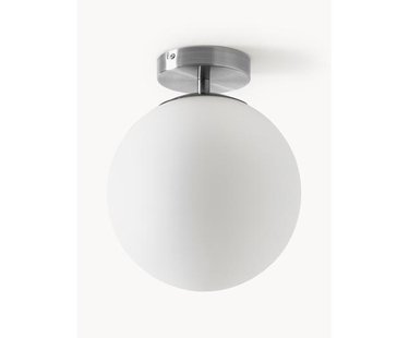 Kleine plafondlamp Hitch van glas