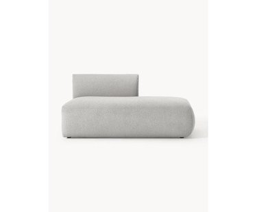 Modulaire boucl&eacute; chaise longue Sofia