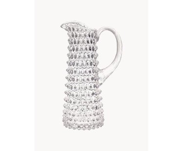 Mondgeblazen karaf Eiffel met reli&euml;f, 1 L