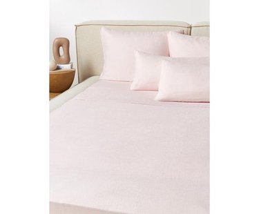 Gewassen linnen laken Airy