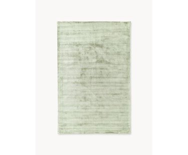 Handgeweven viscose vloerkleed Jane