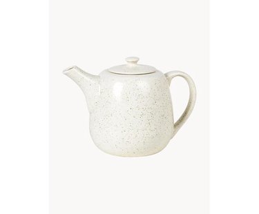 Handgemaakte theepot Nordic Vanilla, 1,3 L