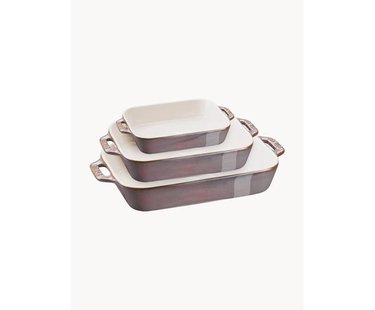 Ovenschalen Ceramic, set van 3