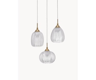 Cluster hanglamp Vario van gesatineerd glas Cluster hanglamp Vario van gesatineerd glas