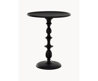 Ronde metalen bijzettafel Classic