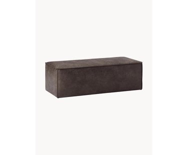 Gestoffeerde bank Sanja van gerecycled leer