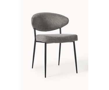 Gestoffeerde stoelen Adele, 2 stuks