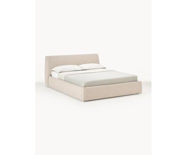 Gestoffeerd bed Cloud met opbergruimte