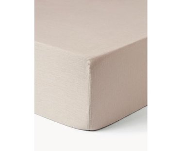 Hoeslaken Airy, gewassen linnen