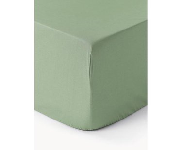 Boxspring hoeslaken Elsie, katoen perkal