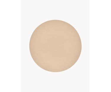 Ronde kunstleren placemats Pik, 2 stuks