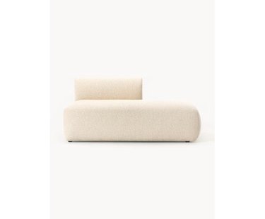 Modulaire boucl&eacute; chaise longue Sofia