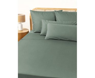 Katoenen perkal laken Elsie