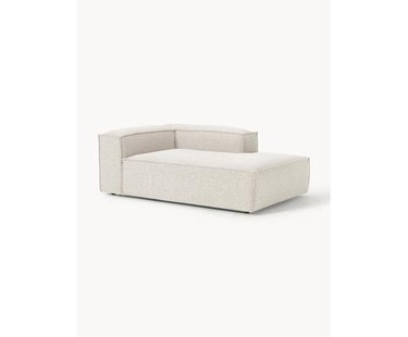 Chaise longue hoekmodule Lennon van boucl&eacute;