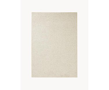 Rond laagpolig vloerkleed Lyon met lussenpool